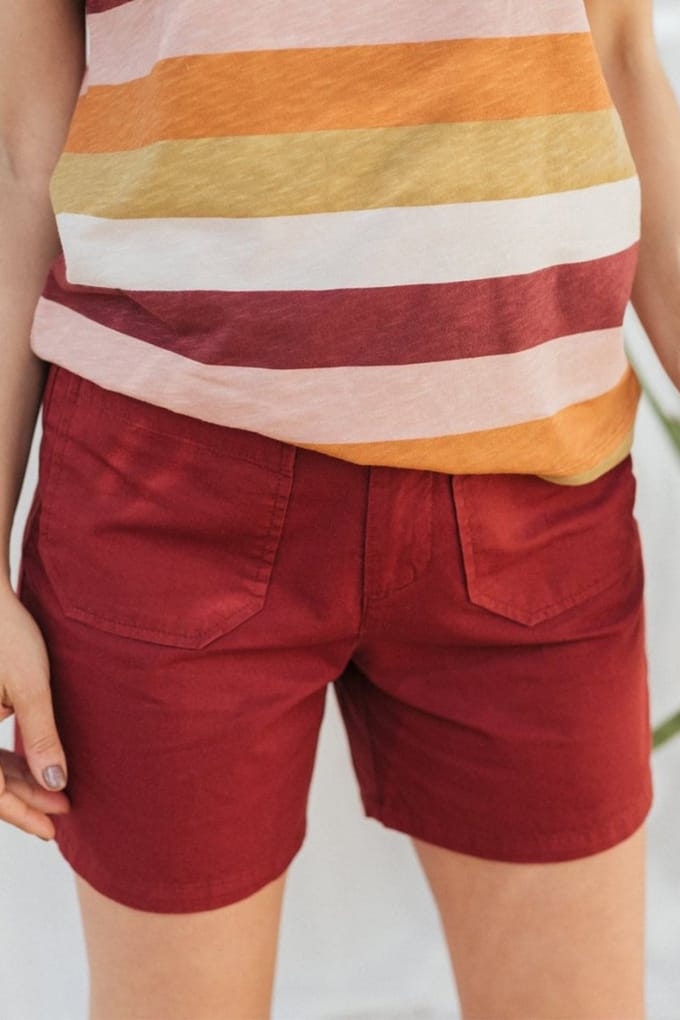 TWOTHIRDS Guanaja - Fired Brick Taglia: 34 | Pantaloncini Outlet | Donna