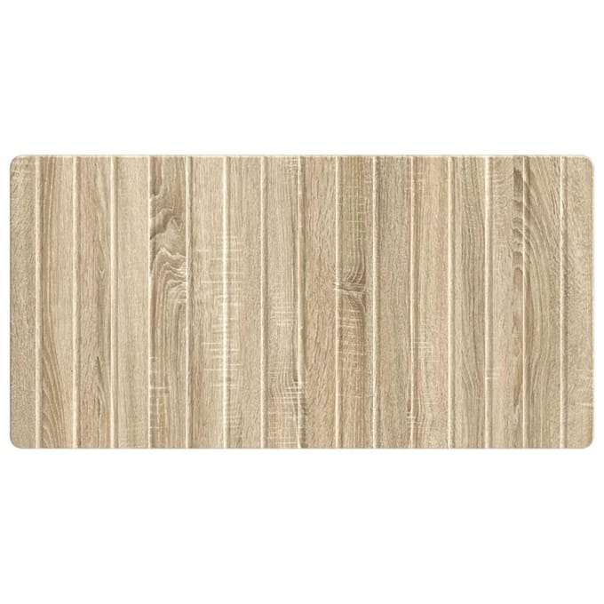 vidaXL - Wandgemonteerd - Hoofdbord - ZWOLLE - Sonoma - Eiken - Bewerkt - hout