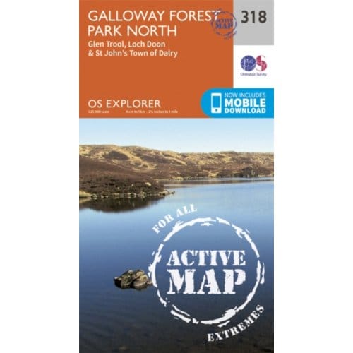 Galloway Forest Park North - Ordnance Survey