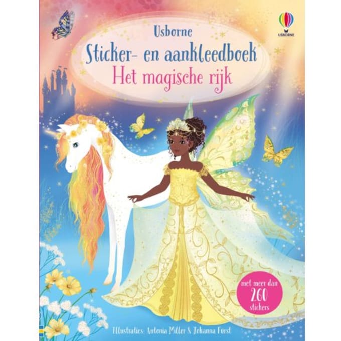 Magisch Koninkrijk - Sticker- En Aankleedboek