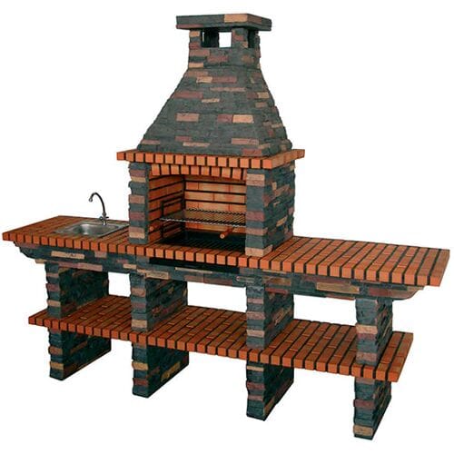 My Barbecue Stenen barbecue met spoelbak CS2090F