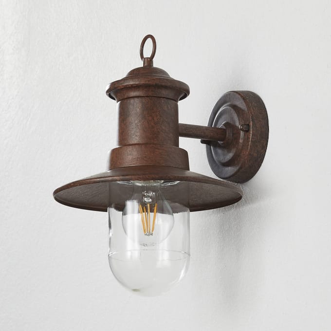 ORION Buitenwandlamp Leonie Vintage-bruin