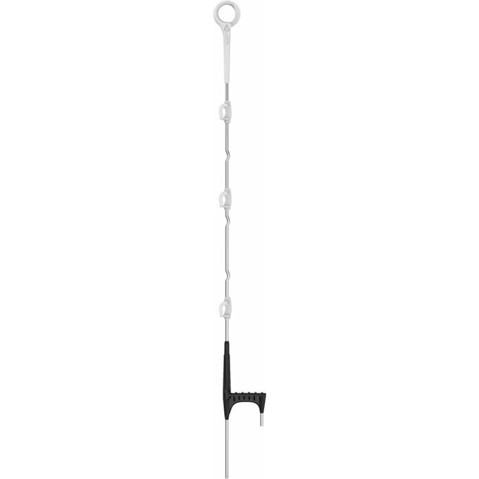 Gallagher Multidraad Ring Top Paal 1,10m (10 stuks) - Voor flexibele geleiding van meerdere draden