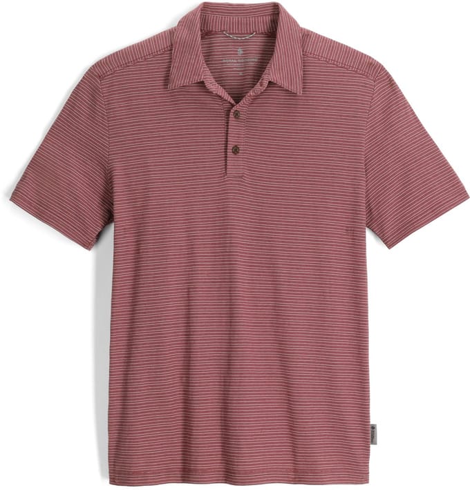 Royal Robbins Vacationer Polo - Polo - Heren - Rood - Maat M