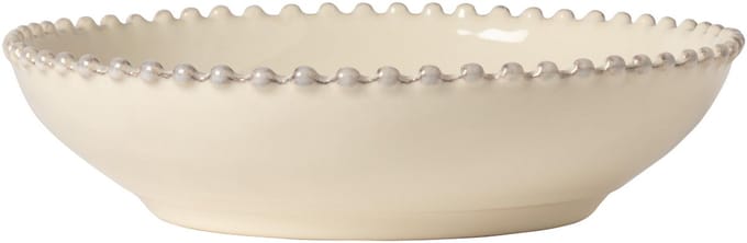 Costa Nova - Diep bord - Pearl - 23 cm - Créme - Stoneware - Pastabord