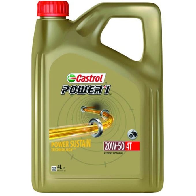 Motorolie CASTROL 15F57A Power 1 20W50 4T 4L