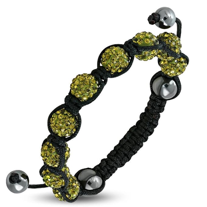 Montebello Armband Hatiora - Shamballa Kralen - 10mm - One Size