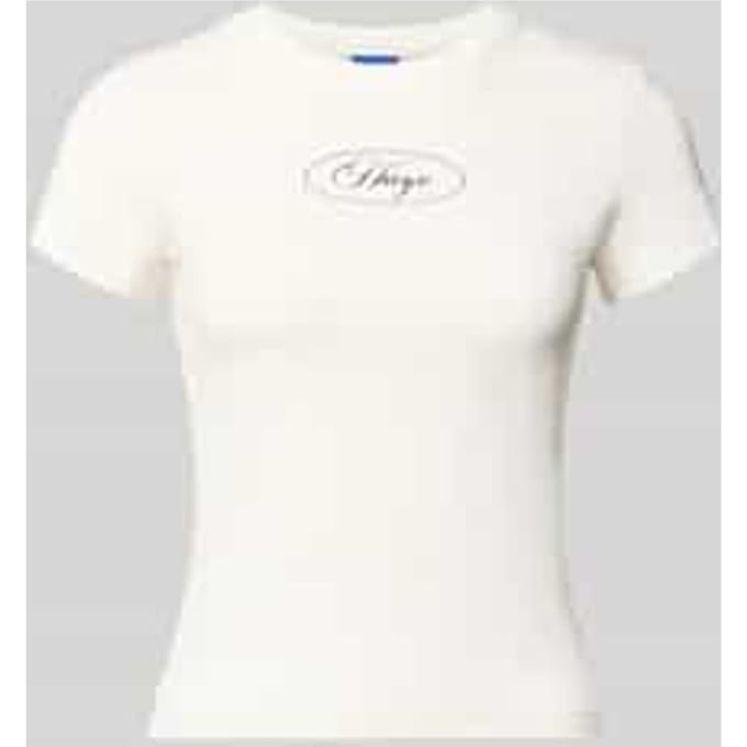 regular fit T-shirt van katoenmix model '90 s TEE_B'