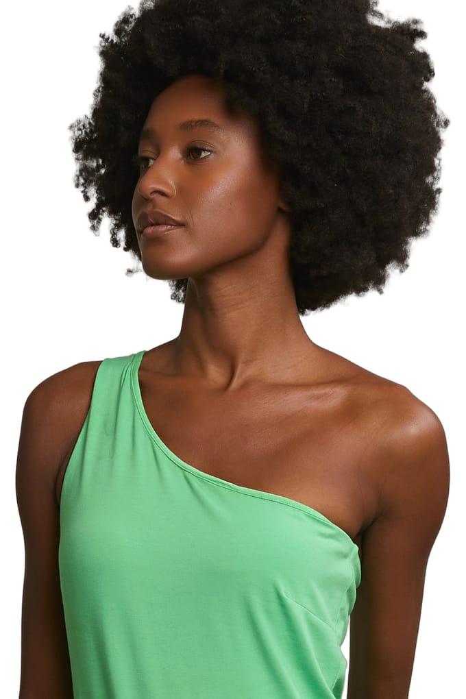 River Woods Green Fancy Asymmetric Top Größe: S | Tanktops Outlet | Damen | Grün