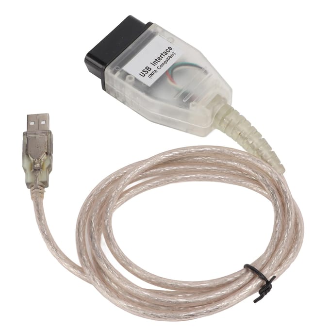 K+DCAN OBD2 Scanning Diagnostisch Hulpmiddel USB-Interface met CD Vervanging voor 3 Serie E46 E83 E90