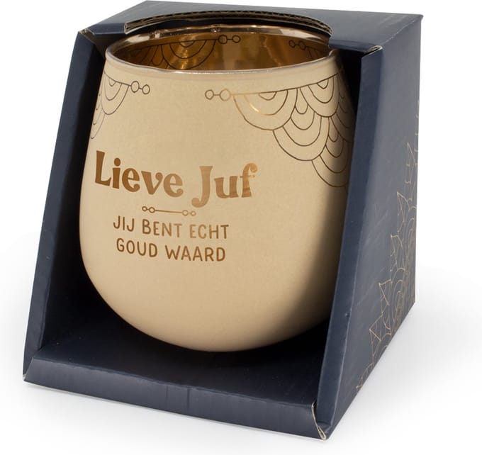 Sfeerlicht / Kaars / Waxine - Houder - Juf