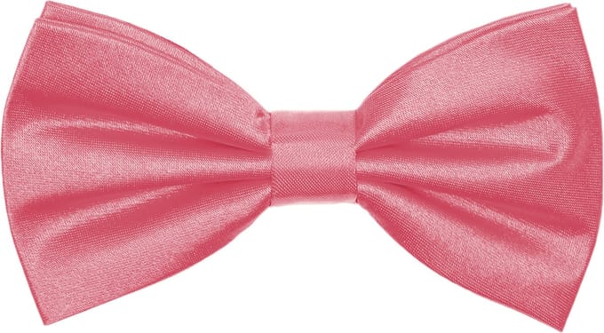 Ladeheid Vlinderdas - Strikjes voor Heren - Lengte: 12 cm, Breedte: 6 cm - Zalm - LA-EA-BMS