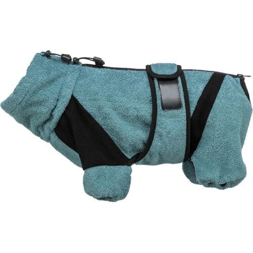 TRIXIE badjas/overall badstof petrol 62 CM