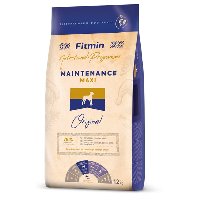 2 x 12 kg Fitmin Programma Maxi Maintenance