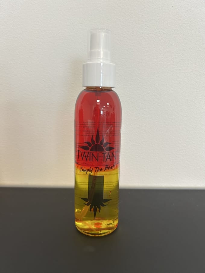Twin Tan zonnebankcrème - 2 fasen shake - Extra snel bruin - 150ml