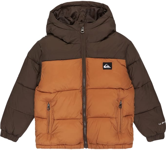 Quiksilver Cold Days Jas Bruin 4 Years Jongen