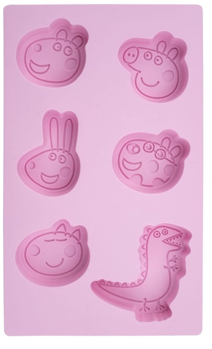 Dr. Oetker Siliconen Mini Bakvorm Peppa Pig & Vrienden