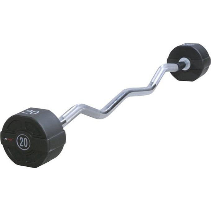 Lifemaxx PU EZ Curl Halterstang 40 kg
