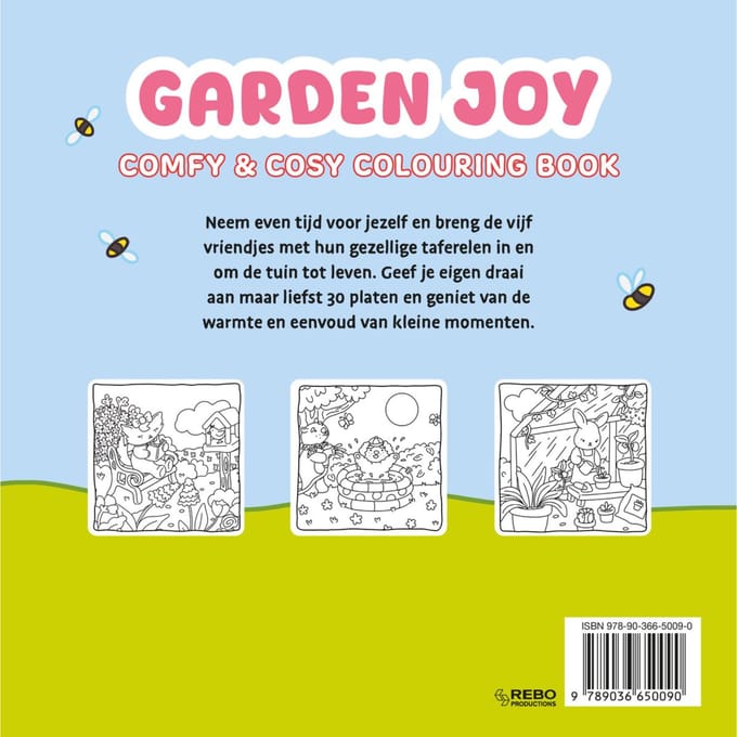 Comfy & Cosy Kleurboek Garden Joy