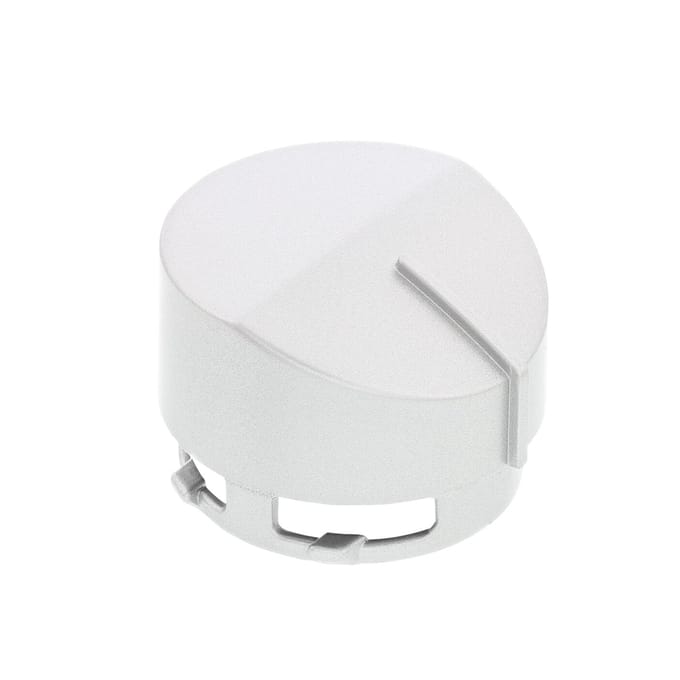 AEG knop, programmaselektor, grijs 1366122016
