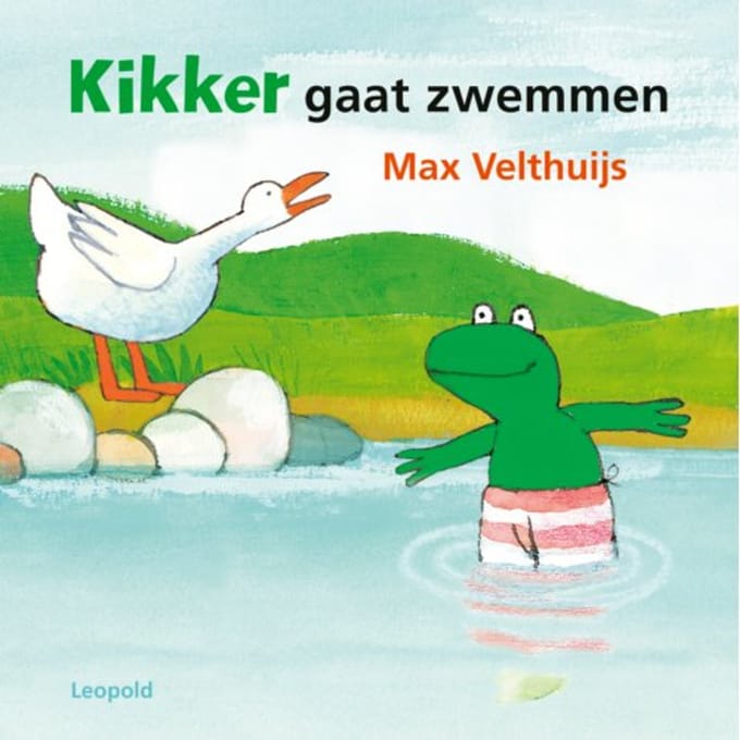 Kikker Gaat Zwemmen - Kikker - Max Velthuijs