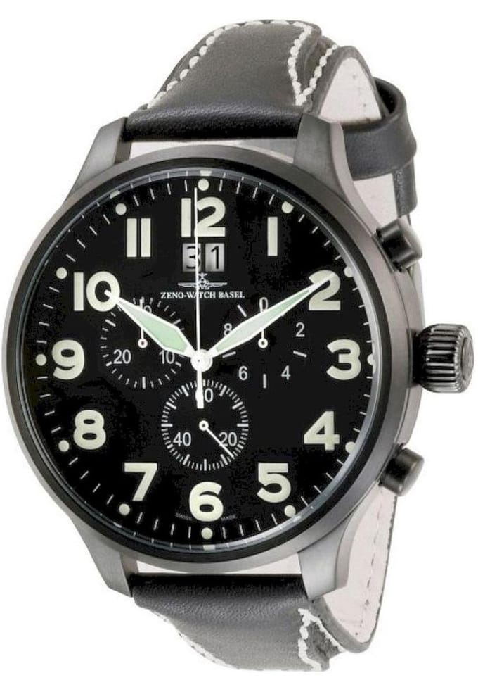 Zeno Watch Basel Herenhorloge 6221-8040Q-bk-a1