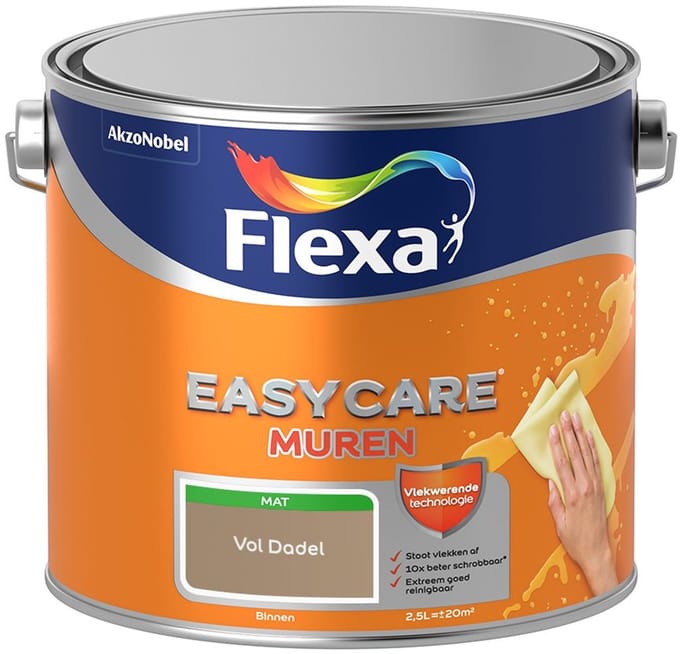 Flexa - Easycare Muren - Vol Dadel - Mengverf - 2,5 L