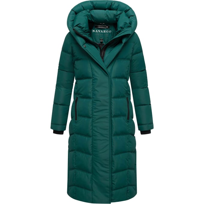 Navahoo dames gewatteerde mantel Engelsfeder XIV – warm, stijlvol & praktisch