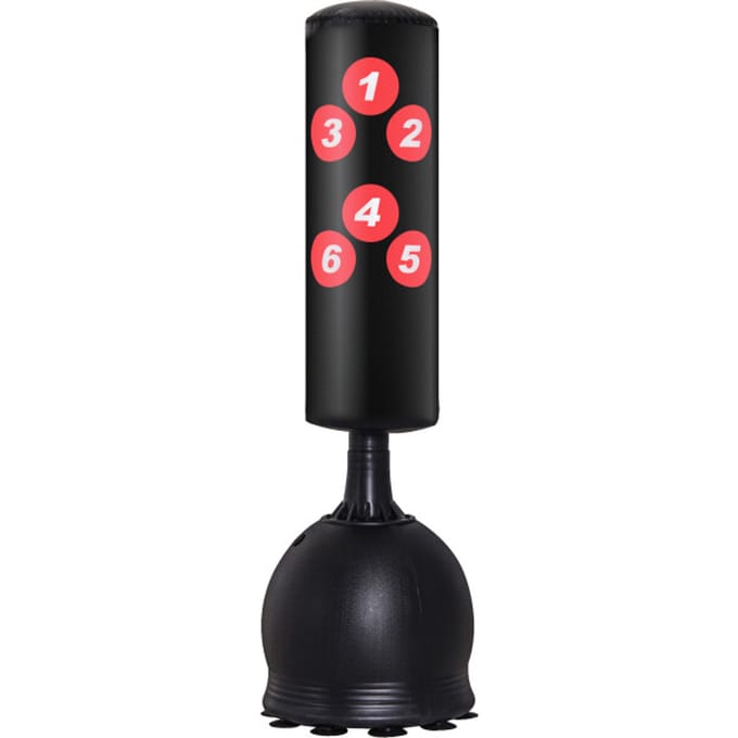 4goodz Homcom staande bokszak met hitzones met zuignappen