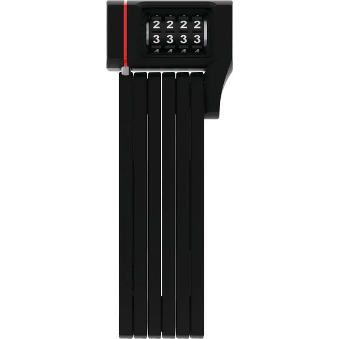 ABUS Vouwslot - Gehard Aluminium - Combinatieslot - 80 cm - Zwart