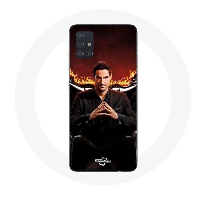 Case voor Samsung Galaxy A71 Lucifer Morningstar Series Seizoen 3