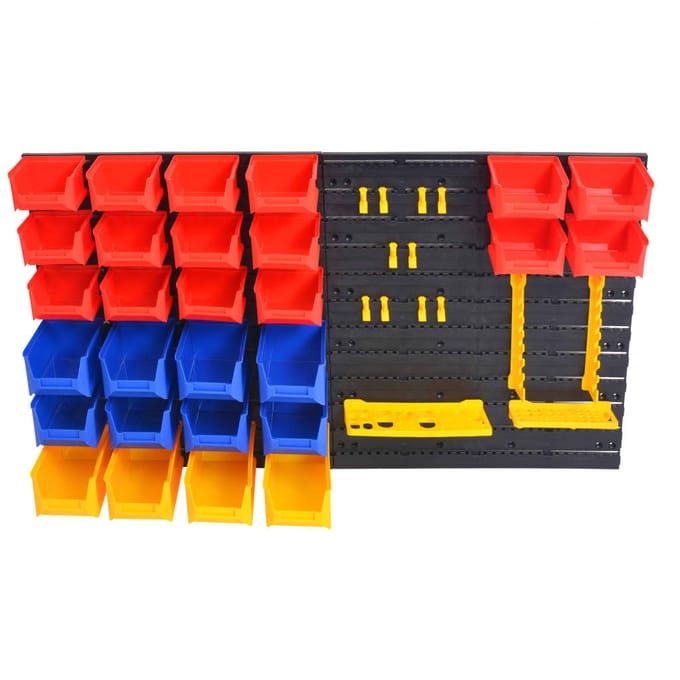 vidaXL - Wandordener - voor - garagegereedschap