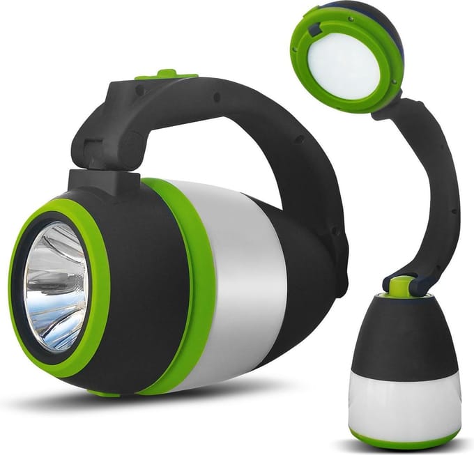 3 in 1 LED lamp - Campinglamp tafellamp / zaklamp / opvouwbaar buiten