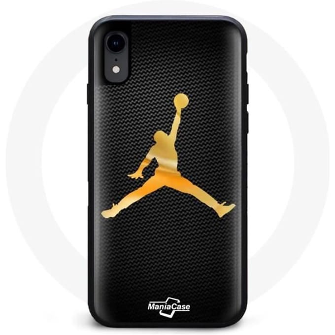 Coque Iphone X Nike NBA Jaune