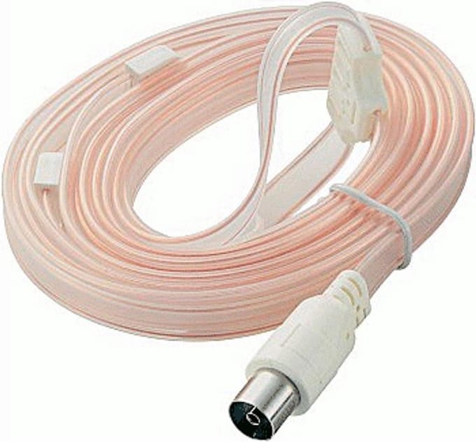 Antennedraad - Passief - Radio - 1.75 meter - Wit - Allteq
