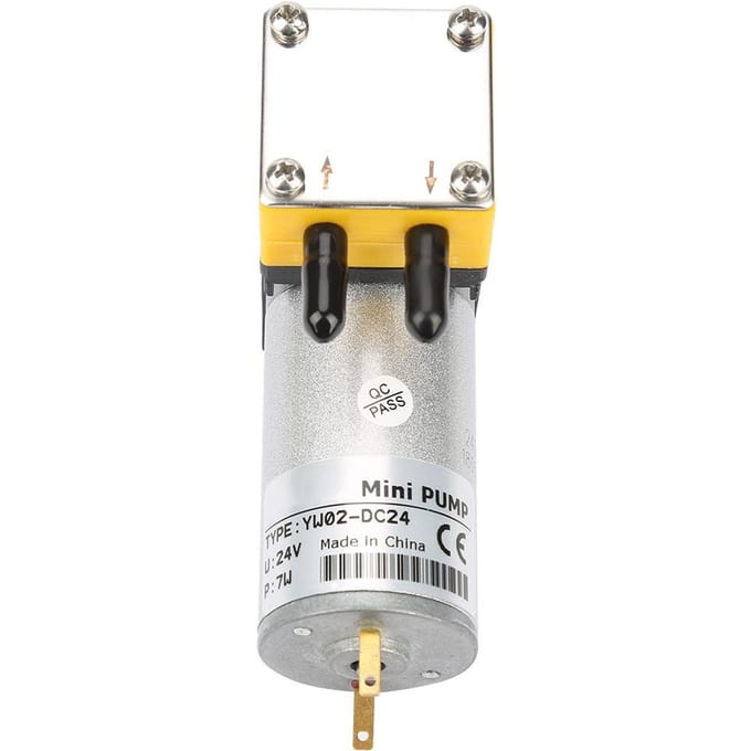 24V 0.4 1L min Miniature Diaphragm Pump Vacuum Pump For Air Liquid