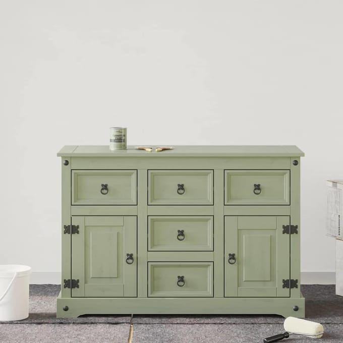 vidaXL Meubelverf Groen 0,75 L Wandprint
