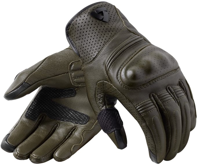REV'IT! Gloves Monster 3 Dark Green - Maat S - Handschoen