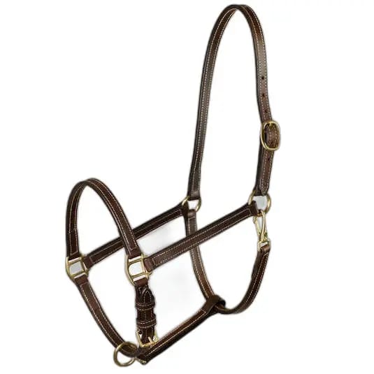 Horze Fremont Lederen Halster, Brown, Großes Warmblut