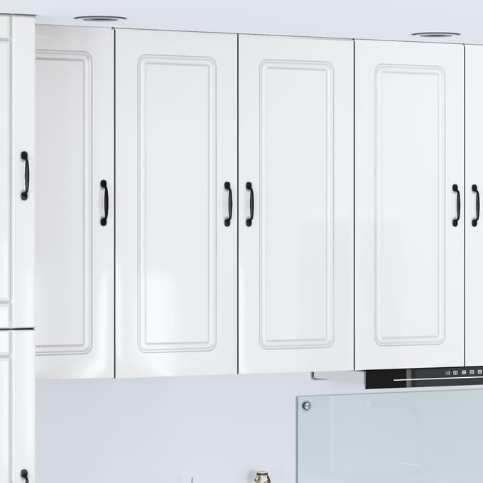 vidaXL - Vaatwasserpaneel - Kalmar - Hoogglans - wit - 80 - x - 31 - x - 100 - cm