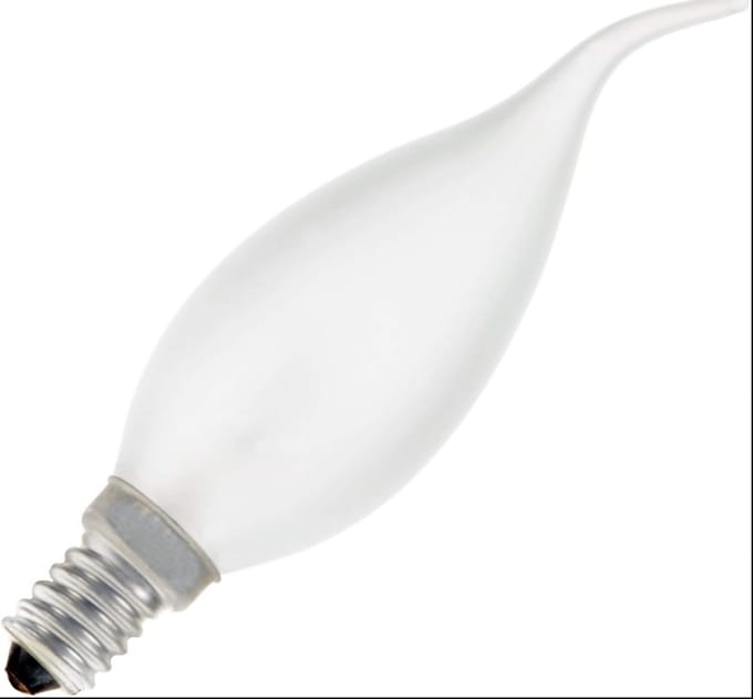 ETH Led TIP kaars E14 4w/40w mat 2700k 3 stappen dimbaar 460L