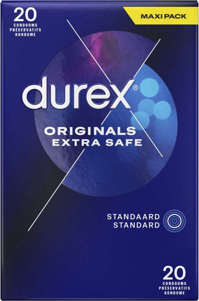 Durex Originals Condooms Extra Safe - 4x 20 stuks
