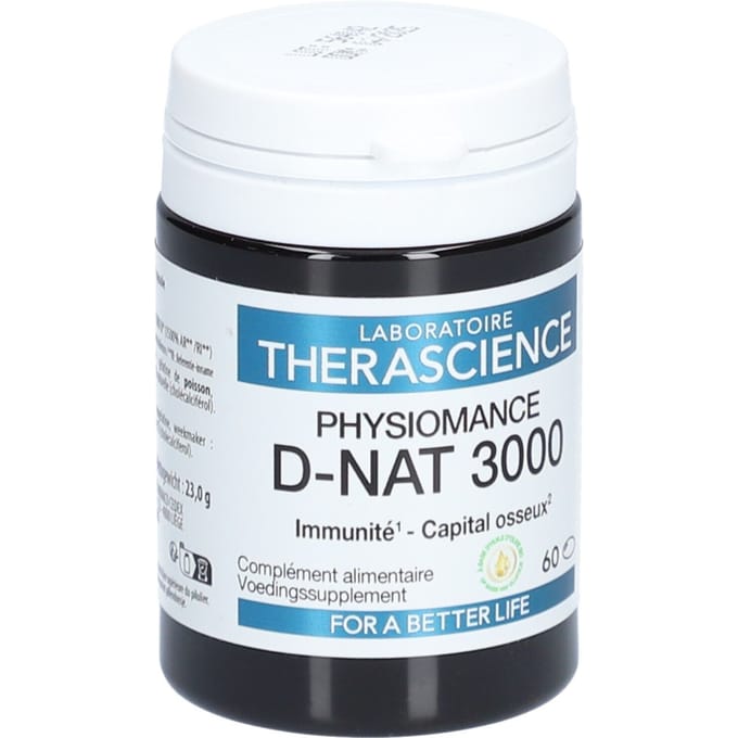 Physiomance D-nat 3000 IE 60 Capsules