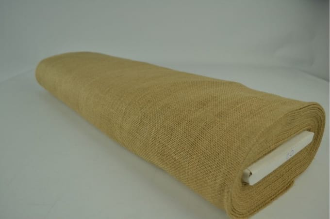 Jute stof op rol - 270 gr/m2 - 10 meter