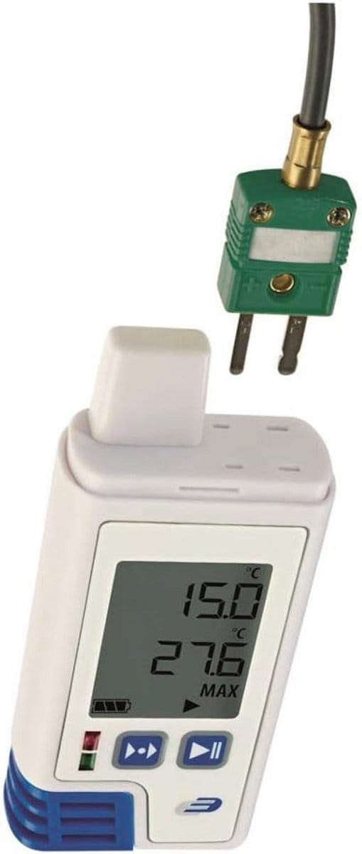 Gegevenslogger voor Temperatuur en Luchtvochtigheid met USB en Externe Sensoren