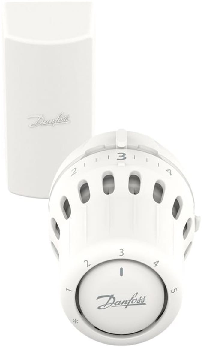 Danfoss Thermostaatkop React RA Click vloeistofgevuld, FF 0-2m, vorstbescherming, 015G3092