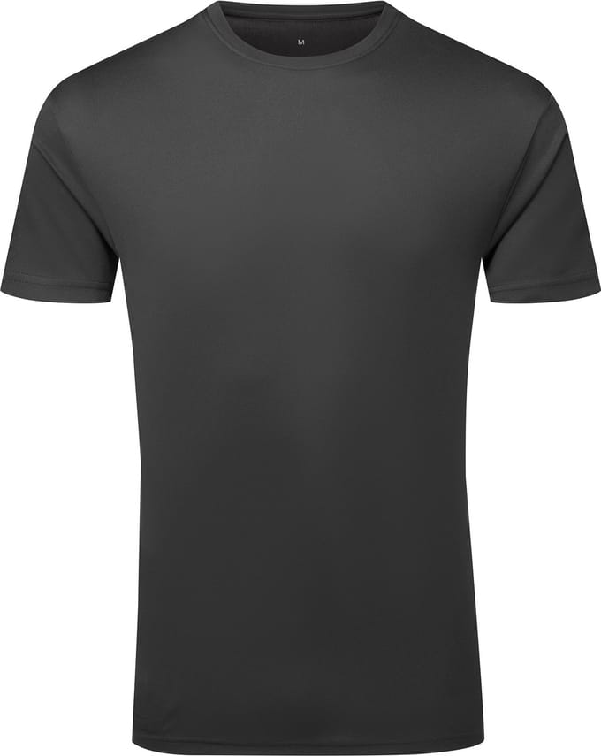 TriDri Men´s Textured Recycled T-Shirt TR503 - Charcoal - M