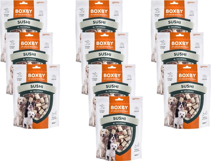 Boxby Original - Hondensnacks - 10 x 360 g Valuepack