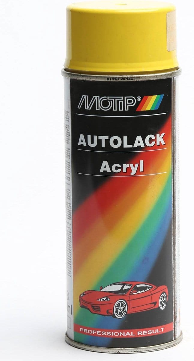 Motip 44000 - Autolak spuitbus - Geel  - 400ml