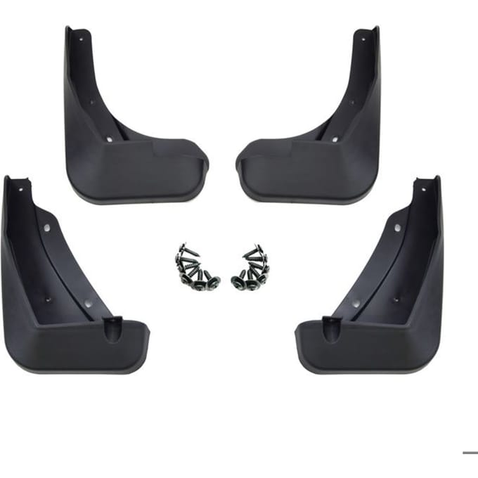 Bavettes garde-boue - J&J Automotive - Volkswagen T-Roc - 4 pièces - Facile à assembler - Durable